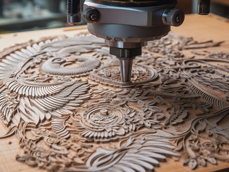 雕銑機如何去銑直角？